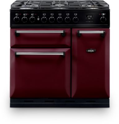 AGA MASTER CHEF DELUXE 90 DF ROUGE AIRELLE