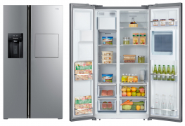 Notice d'utilisation, manuel d'utilisation et mode d'emploi Amica AFN9561DDHX Réfrigérateur américain   