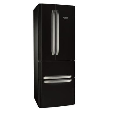 Notice d'utilisation, manuel d'utilisation et mode d'emploi Ariston Hotpoint E4DBC1 Réfrigérateur Multi-portes 399l (292+107) - Froid Ventilé - L 70 cm X H 195.5cm - Noir - E4dbc1  