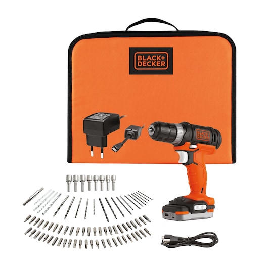 User manual Black et decker BDCDD12S1A-QW 12V Cordless Lithium-ion 