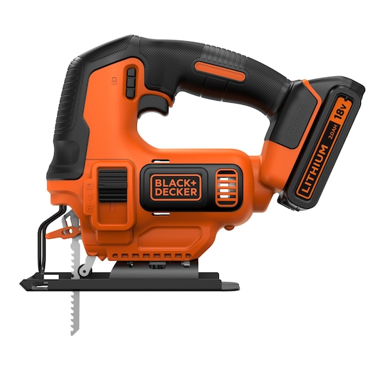 Notice d'utilisation, manuel d'utilisation et mode d'emploi Black et decker BDCJS18M1-QW Scie sauteuse sans   