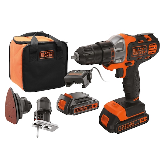 Notice d'utilisation, manuel d'utilisation et mode d'emploi Black et decker MT218S2A-QW 18V 1.5Ah Cordless   