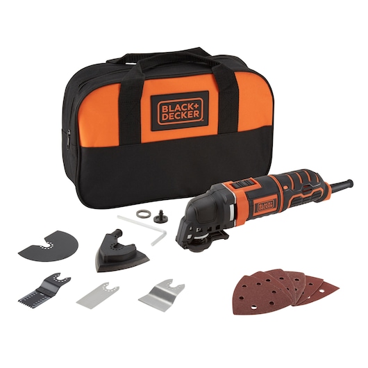 Notice d'utilisation, manuel d'utilisation et mode d'emploi Black et decker MT300SA2-QS 300W Oscillating Tool   