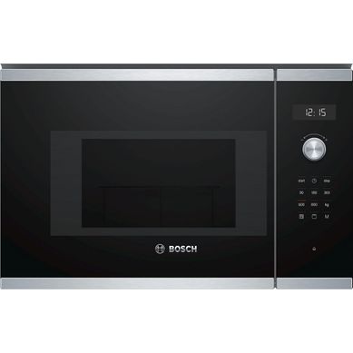 Notice d'utilisation, manuel d'utilisation et mode d'emploi Bosch BEL524MS0 Micro-ondes Gril Encastrable 20l 800w Inox - Bel524ms0   