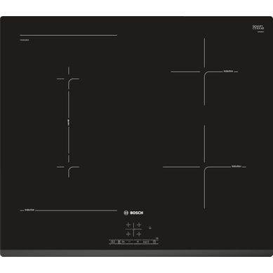  Bosch PVS631BB5E Table De Cuisson À Induction 60 cm 4 Feux 6900w Noir - Pvs631bb5e  
