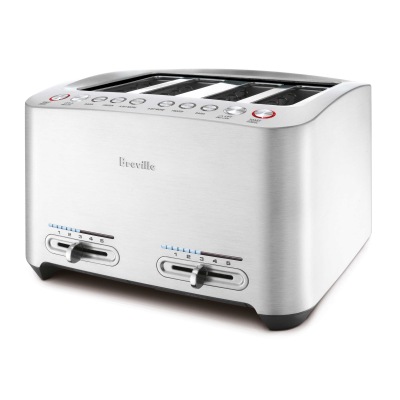 Notice d'utilisation, manuel d'utilisation et mode d'emploi Breville BTA840BSS1BCA1 Grille-Pains Die-Cast 4-Slice Smart Toaster™   