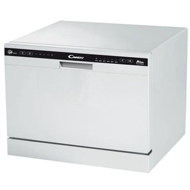 Notice d'utilisation, manuel d'utilisation et mode d'emploi Candy CDCP6/E Lave-vaisselle Compact 6c 51db Blanc - Cdcp6/e  