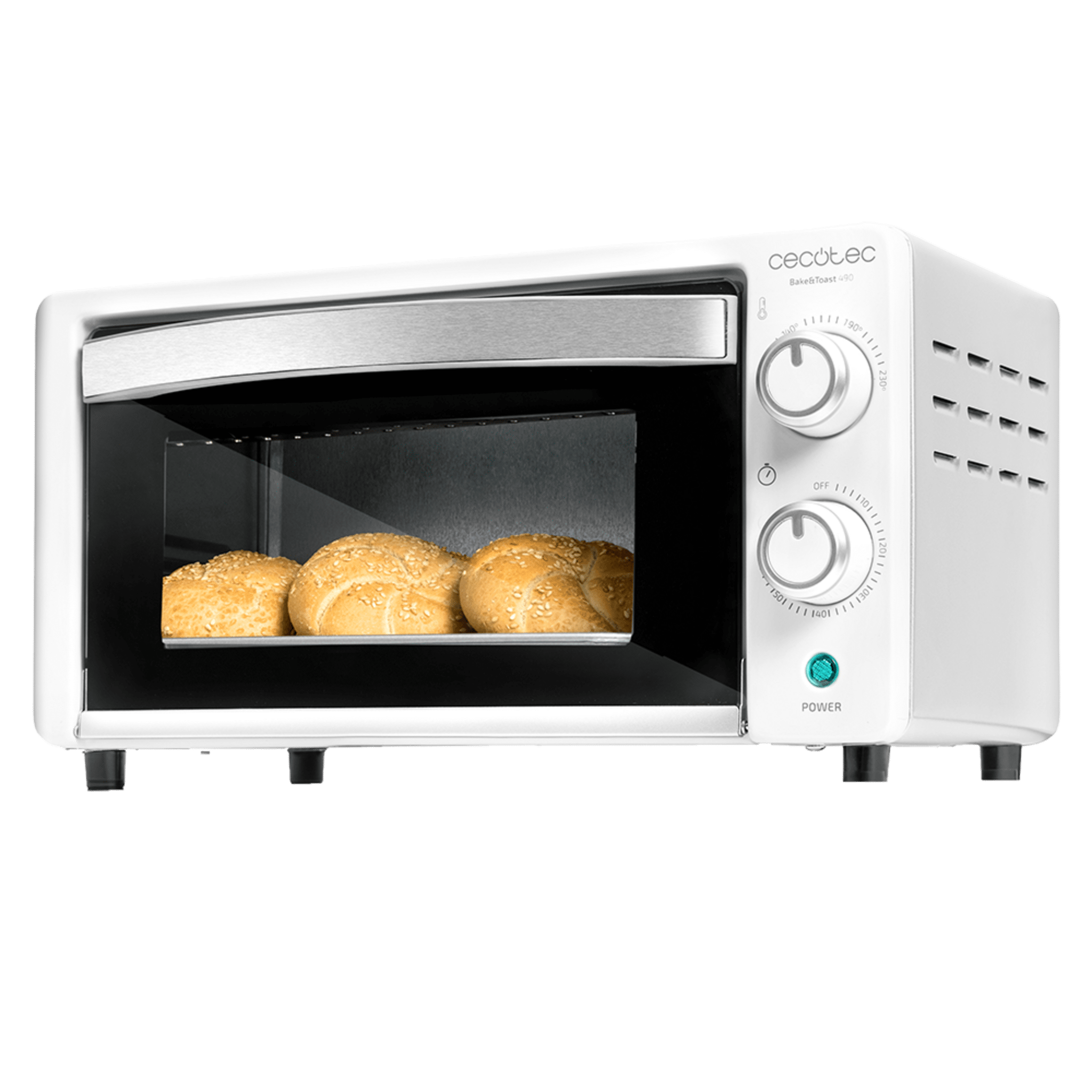 Notice d'utilisation, manuel d'utilisation et mode d'emploi Cecotec BAKE & TOAST 1090 WHITE Mini four  