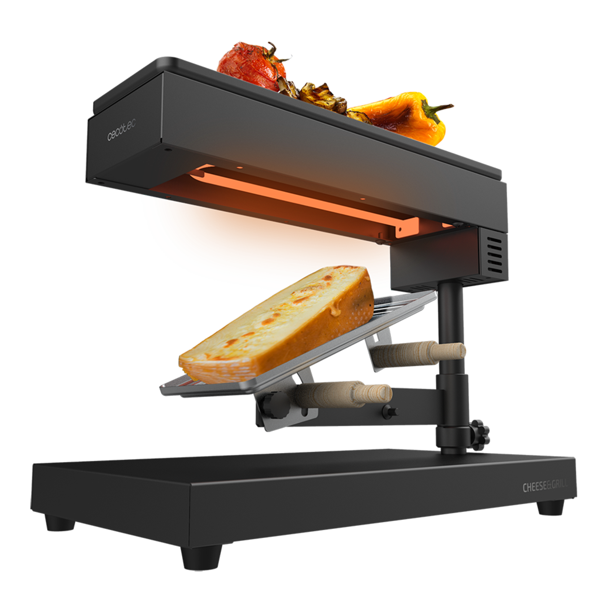 Notice d'utilisation, manuel d'utilisation et mode d'emploi Cecotec CHESSE & GRILL 6000 BLACK Plancha   