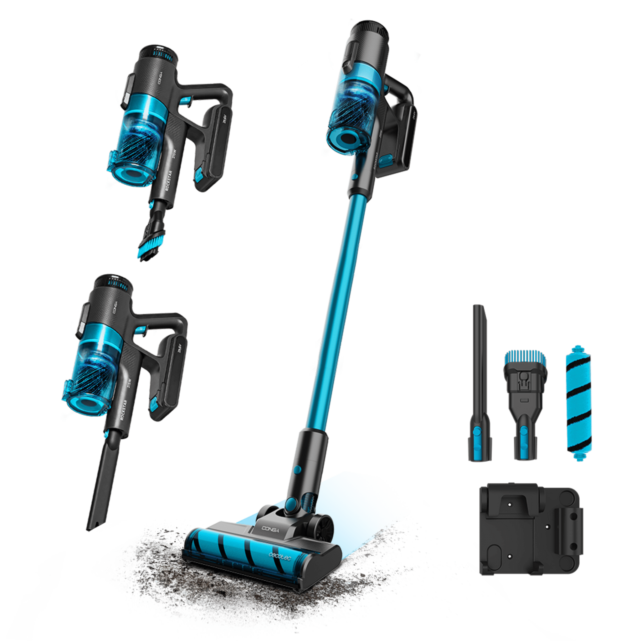  Cecotec CONGA ROCKSTAR 350 LONGLIFE JALISCO Aspirateur balai  