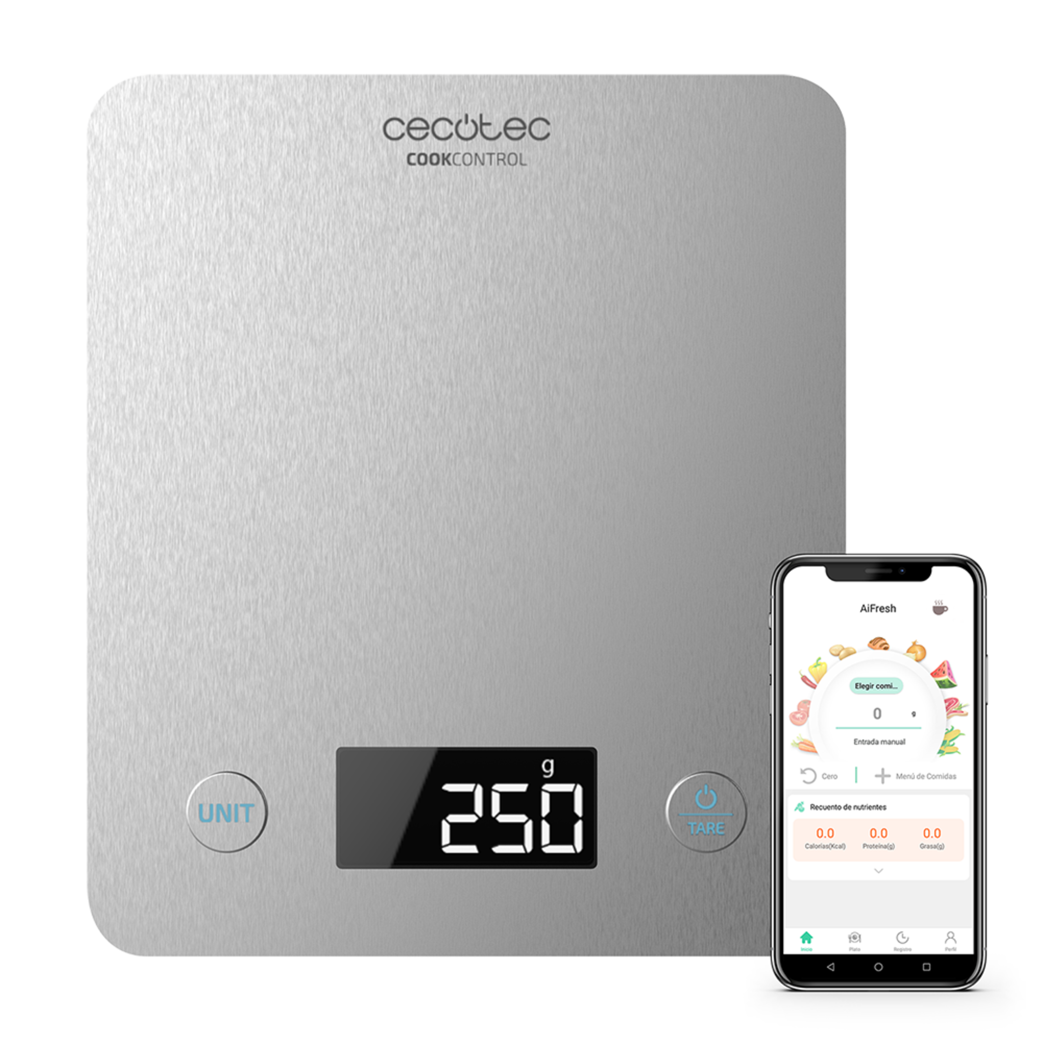  Cecotec COOK CONTROL 10000 CONNECTED Balance de cuisine  