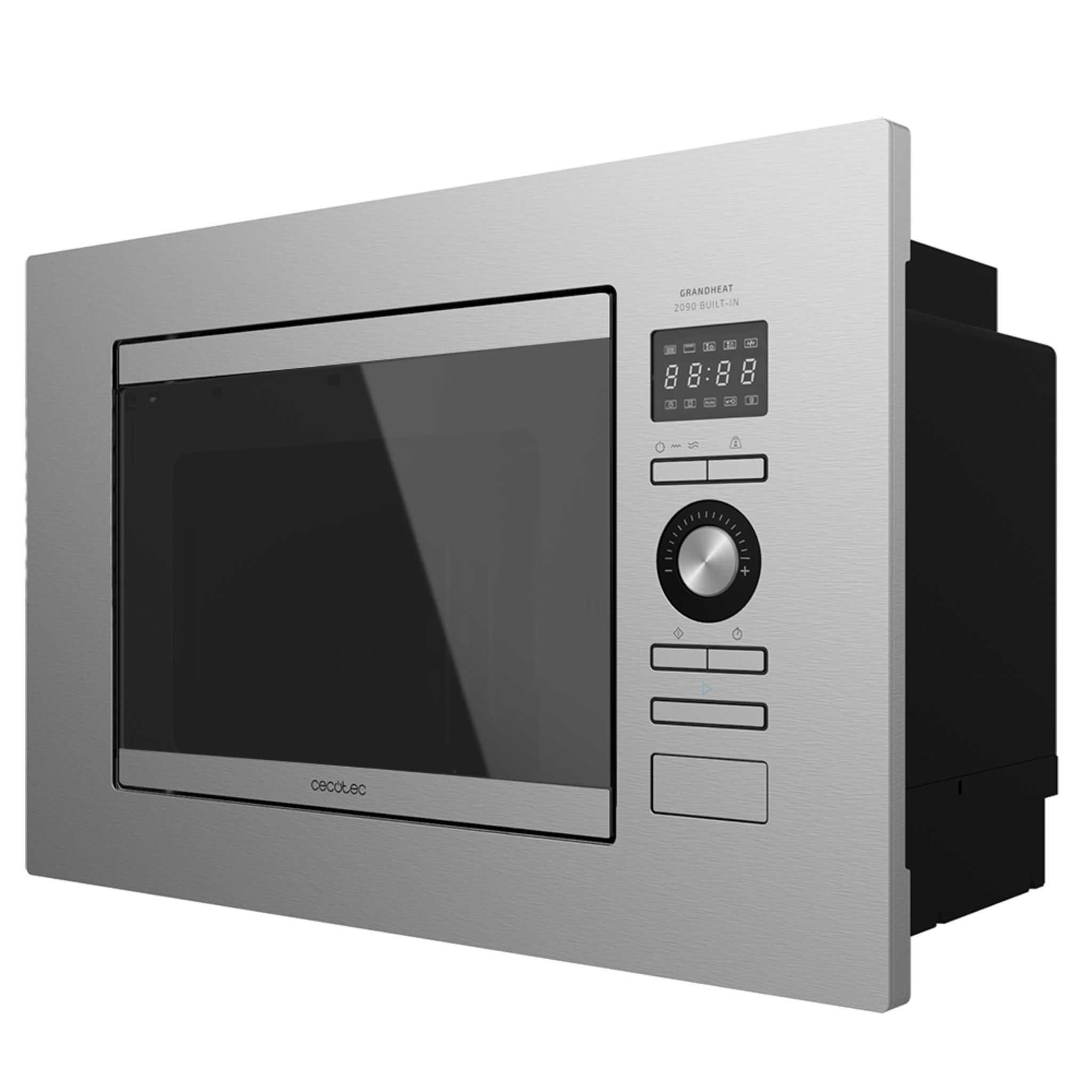 Notice d'utilisation, manuel d'utilisation et mode d'emploi Cecotec GRANDHEAT 2090 BUILT-IN STEEL Micro-ondes  