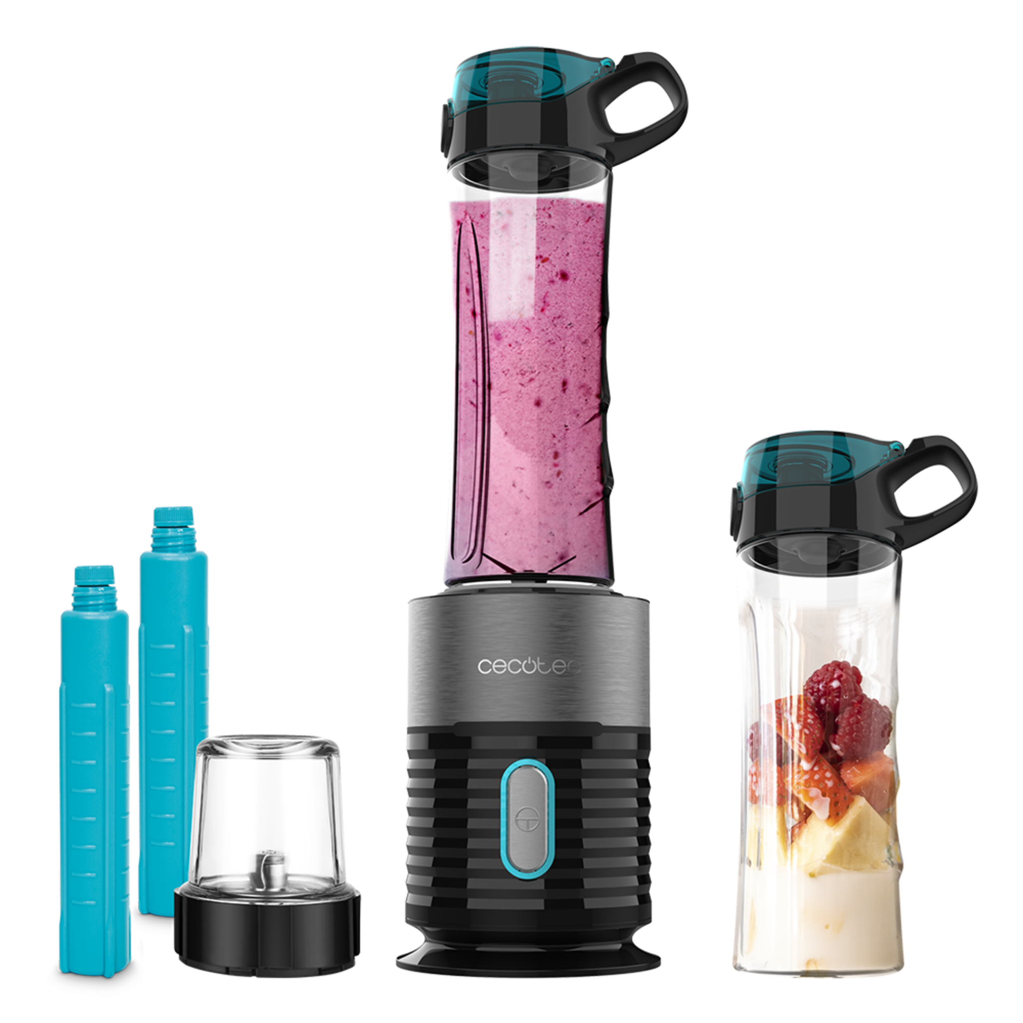  Cecotec POWER TITANIUM 650 FRESH&GO INOX Blender  