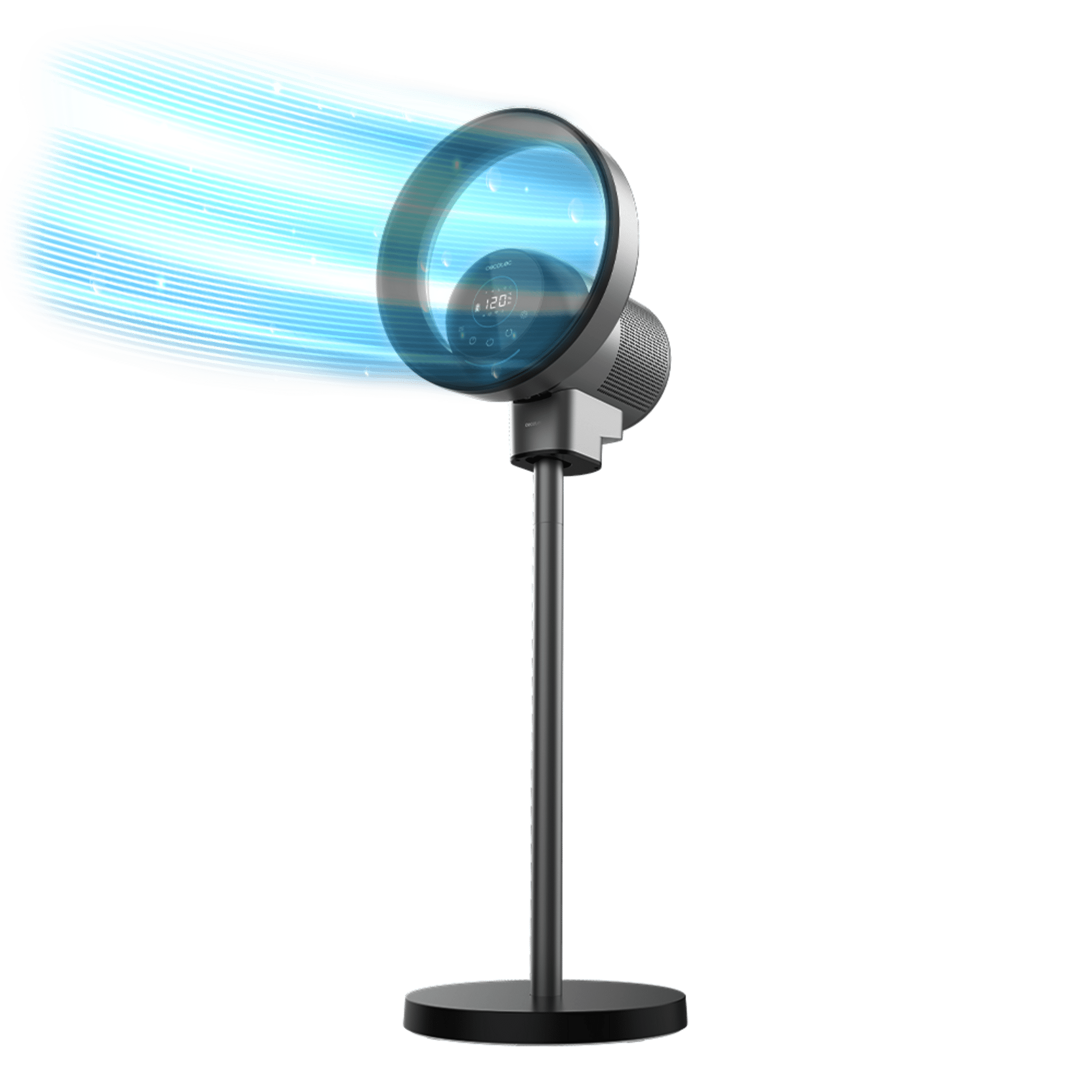  Cecotec TOTALPURE 2IN1 MOONSTYLE DARK Ventilateur sur pieds  