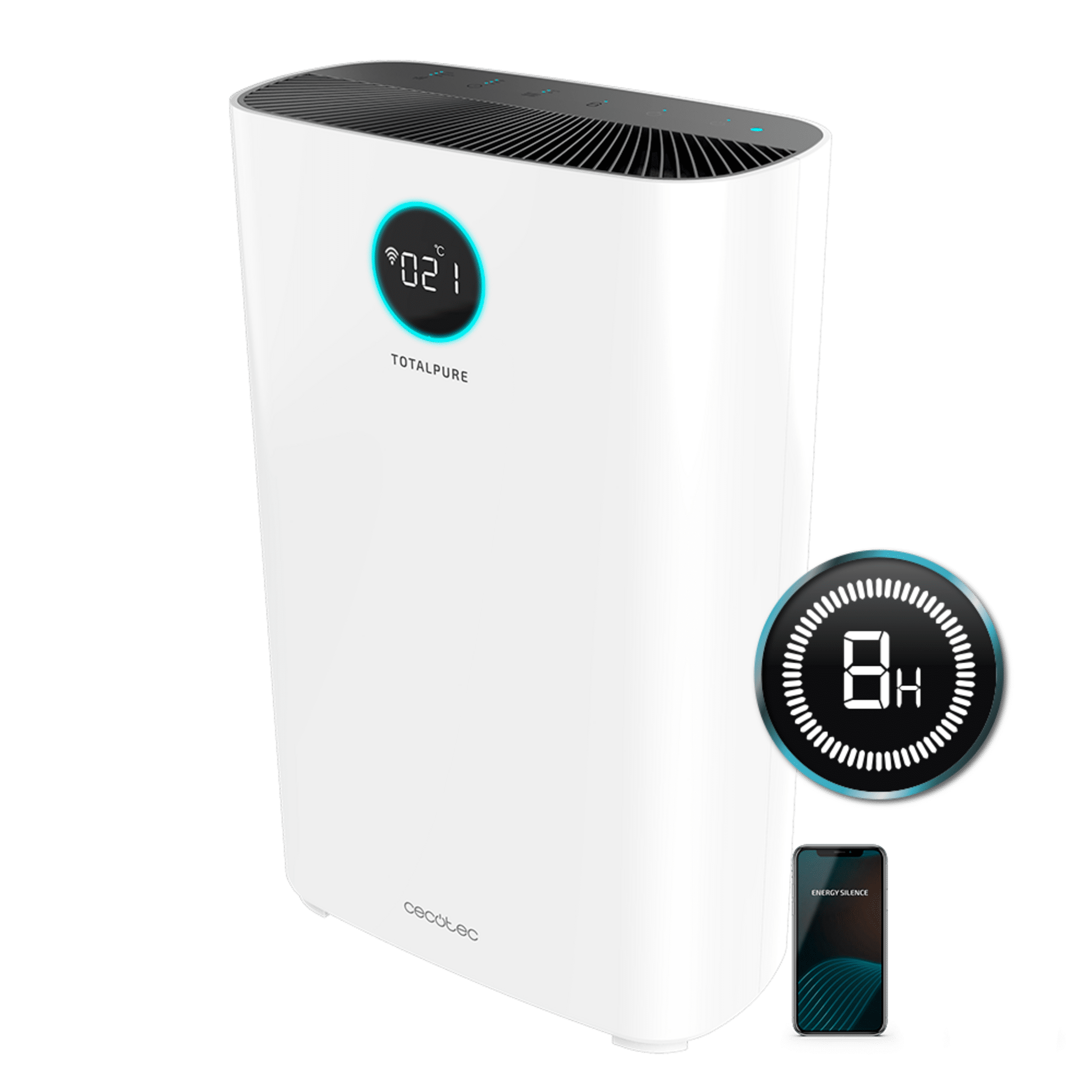 Notice d'utilisation, manuel d'utilisation et mode d'emploi Cecotec TOTALPURE 5000 CONNECTED Purificateur d'air   