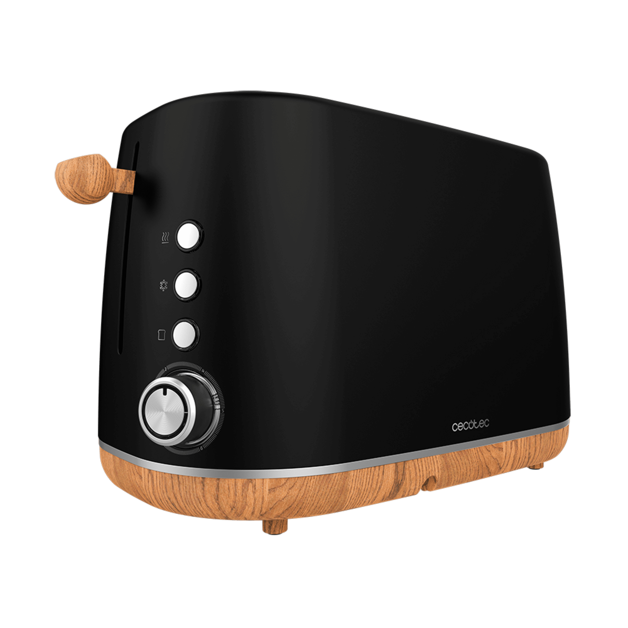 Cecotec TRENDYTOAST 9000 BLACK WOODY