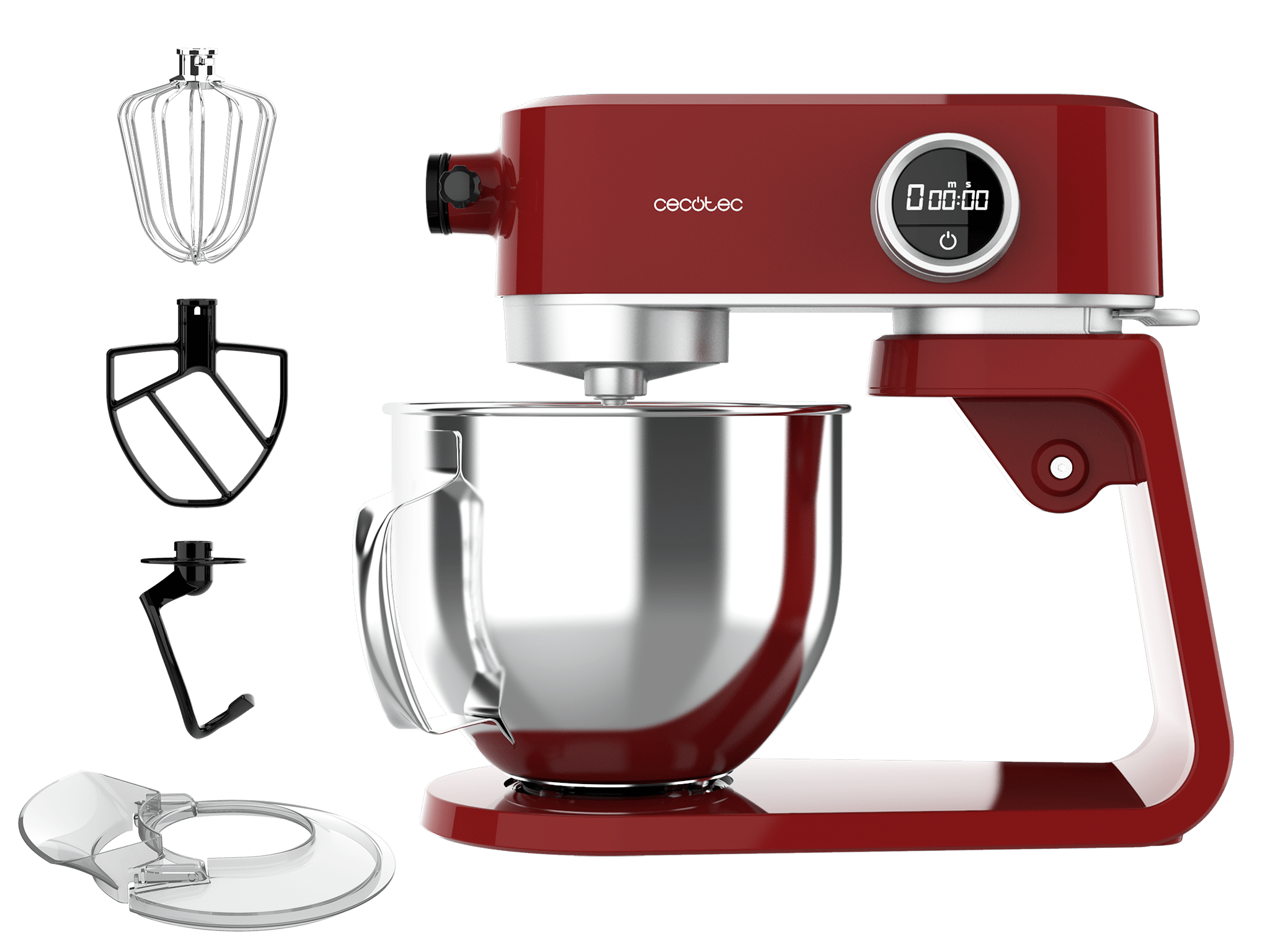 User manual Cecotec TWIST&FUSION 4000 LUXURY RED Robot pétrisseur 