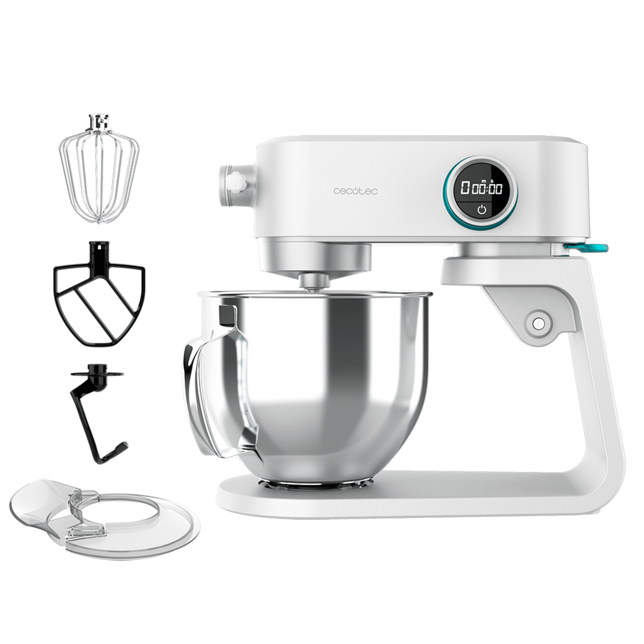  Cecotec TWIST&FUSION 4000 LUXURY WHITE Robot pétrisseur  