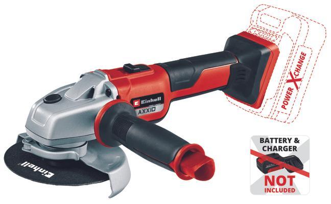 Notice d'utilisation, manuel d'utilisation et mode d'emploi Einhell AXXIO 18/125 Meuleuse d'angle sans fil   