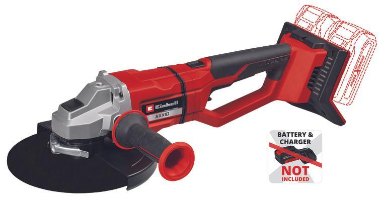 Notice d'utilisation, manuel d'utilisation et mode d'emploi Einhell AXXIO 36/230 Q Meuleuse d'angle sans fil   