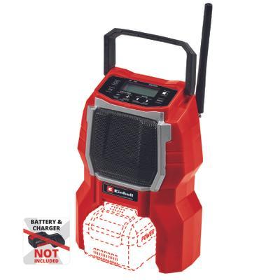 Notice d'utilisation, manuel d'utilisation et mode d'emploi Einhell TC-RA 18 LI BT - SOLO Radio Sans fil  