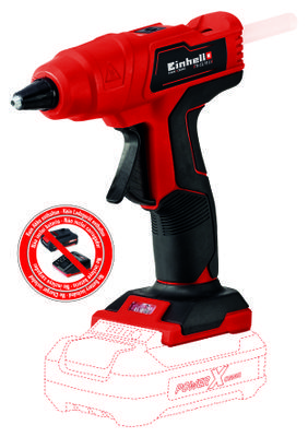  Einhell TE-CG 18 LI - SOLO Pistolet à colle sans fil  