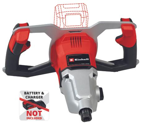 Notice d'utilisation, manuel d'utilisation et mode d'emploi Einhell TP-MX 18-2 LI BL Cordless Paint/Mortar Mixer   