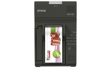Notice d'utilisation, manuel d'utilisation et mode d'emploi Epson TM-C710 Imprimante pour point de vente   