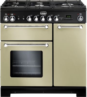 Notice d'utilisation, manuel d'utilisation et mode d'emploi Falcon KITCHENER 90 MIXTE CREME CHROME Piano de cuisson mixte  