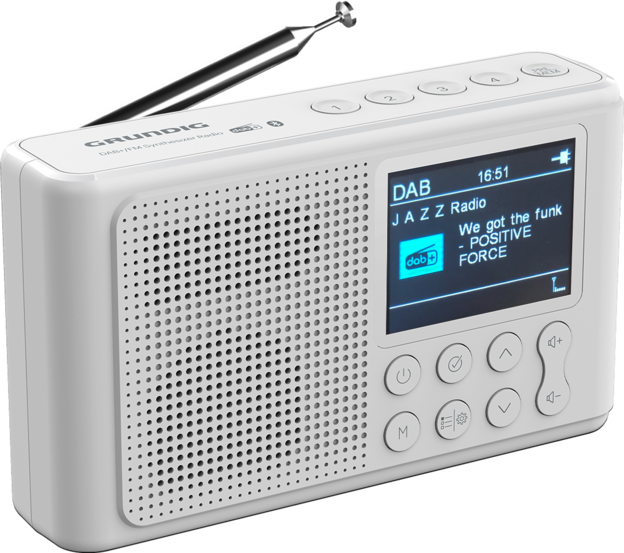 Notice d'utilisation, manuel d'utilisation et mode d'emploi Grundig MUSIC6500W Radio portable - Bluetooth - Tuner FM RDS / DAB+  