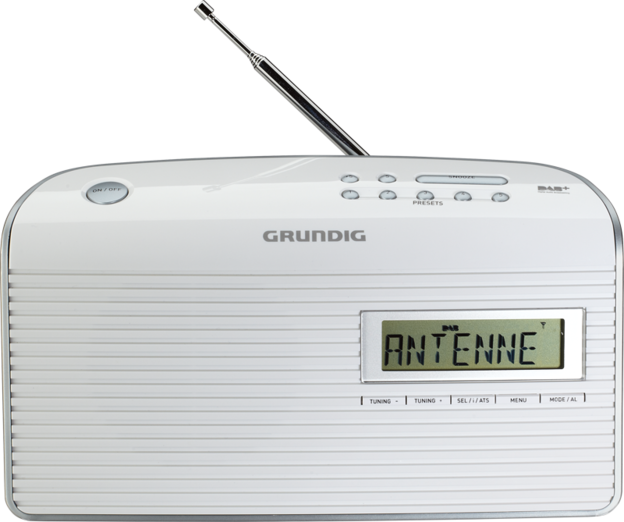 Notice d'utilisation, manuel d'utilisation et mode d'emploi Grundig MUSIC 65 DAB+W Radio portable - Tuner FM RDS / DAB+   