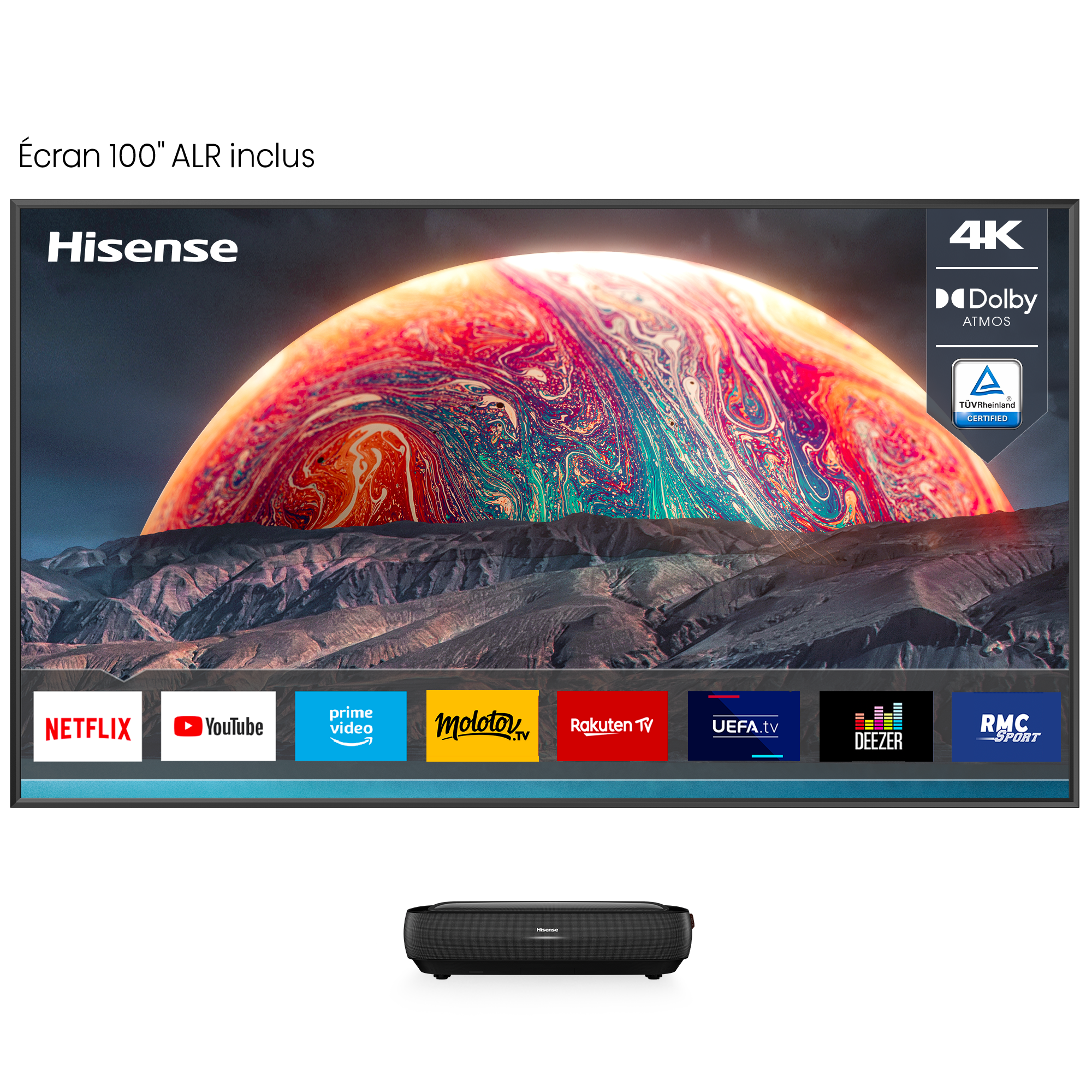 Notice d'utilisation, manuel d'utilisation et mode d'emploi Hisense L9G Laser TV   