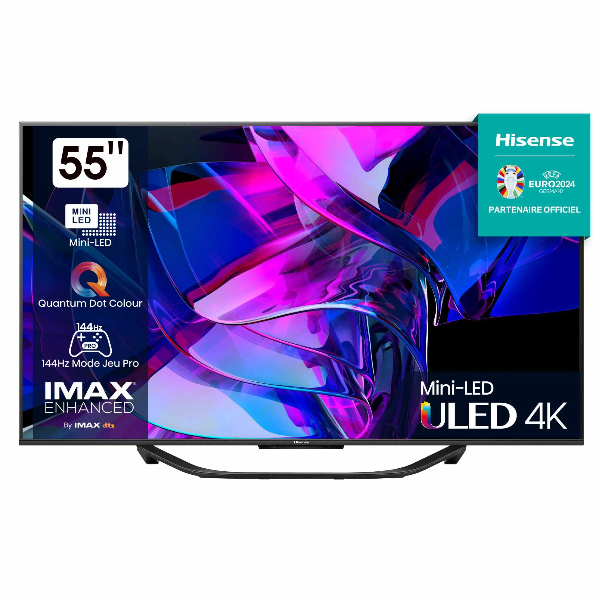 Notice d'utilisation, manuel d'utilisation et mode d'emploi Hisense U7KQ TV MINILED 4K   