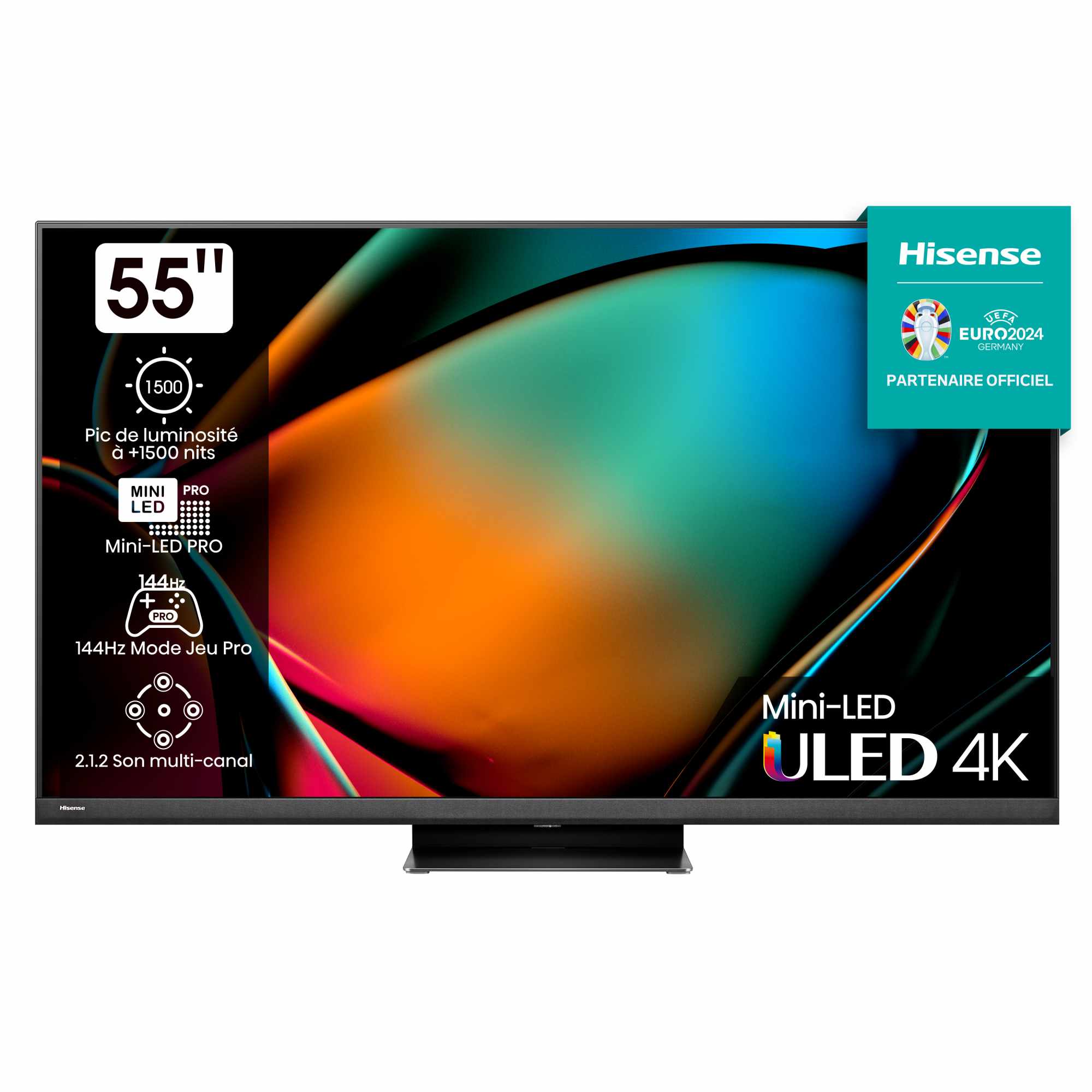 Notice d'utilisation, manuel d'utilisation et mode d'emploi Hisense U8KQ TV MINILED 4K   