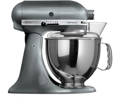 Notice d'utilisation, manuel d'utilisation et mode d'emploi Kitchenaid 5KSM150PS EPM GRIS MÉTAL ARTISAN Robot pâtissier  5413184104481 