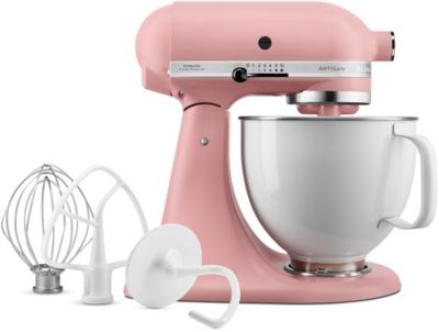 Notice d'utilisation, manuel d'utilisation et mode d'emploi Kitchenaid 5KSM156WPEDR ROSE POUDRÉ Robot pâtissier  5413184001070 