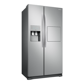 Notice d'utilisation, manuel d'utilisation et mode d'emploi Samsung RS50N3803SA Réfrigérateur Side by Side avec Home Bar, 501L - RS50N3803BC  