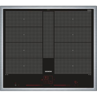 User manual Siemens IQ700 Plaque À Induction Encastrable Iq700 Noir, Acier Inoxydable 4 Foyers 