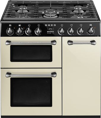 Notice d'utilisation, manuel d'utilisation et mode d'emploi Smeg BU93P CRèME Piano de cuisson mixte  8017709211356 