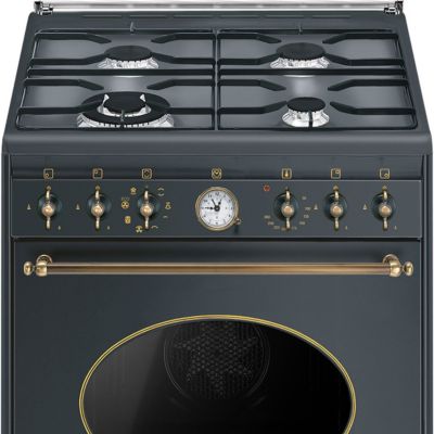  Smeg CO68GMA8 Cuisinière mixte  