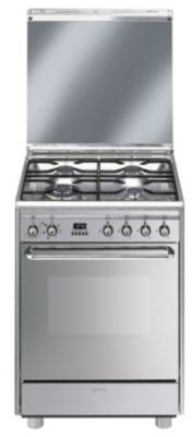  Smeg SCB60MX9 Cuisinière mixte  