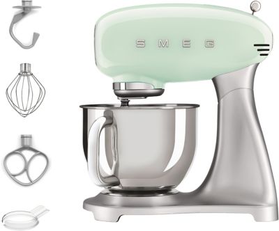  Smeg SMF02PGEU VERT D'EAU Robot pâtissier  