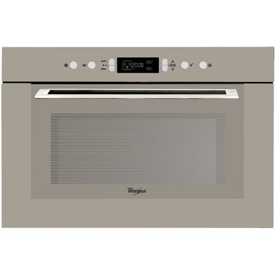  Whirlpool AMW 735 S Micro-ondes Amw 735 S Encastrable 31 L 1000 W Aluminium, Blanc  