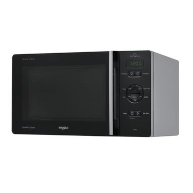  Whirlpool MCP 345 SL Micro-ondes Combiné Mcp 345 Sl 25 L 800 W Noir, Argent  